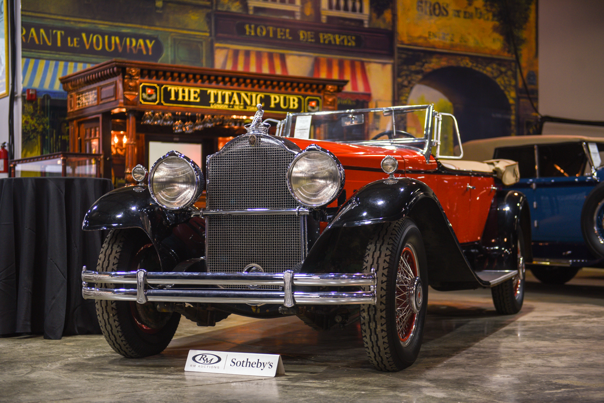 1930 Packard 734 Speedster Eight Phaeton offered at RM Sotheby’s The Guyton Collection live auction 2019